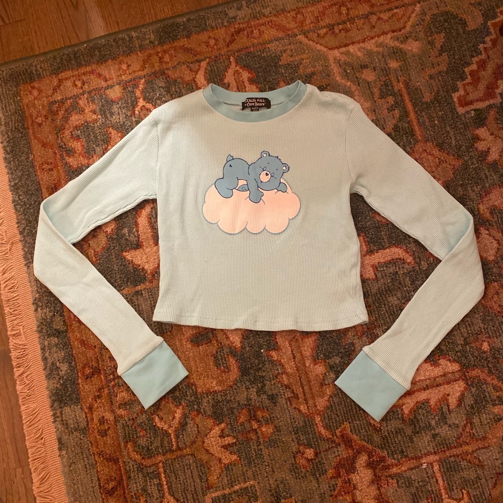 Dolls Kill x Care Bears thermal top (NWOT)